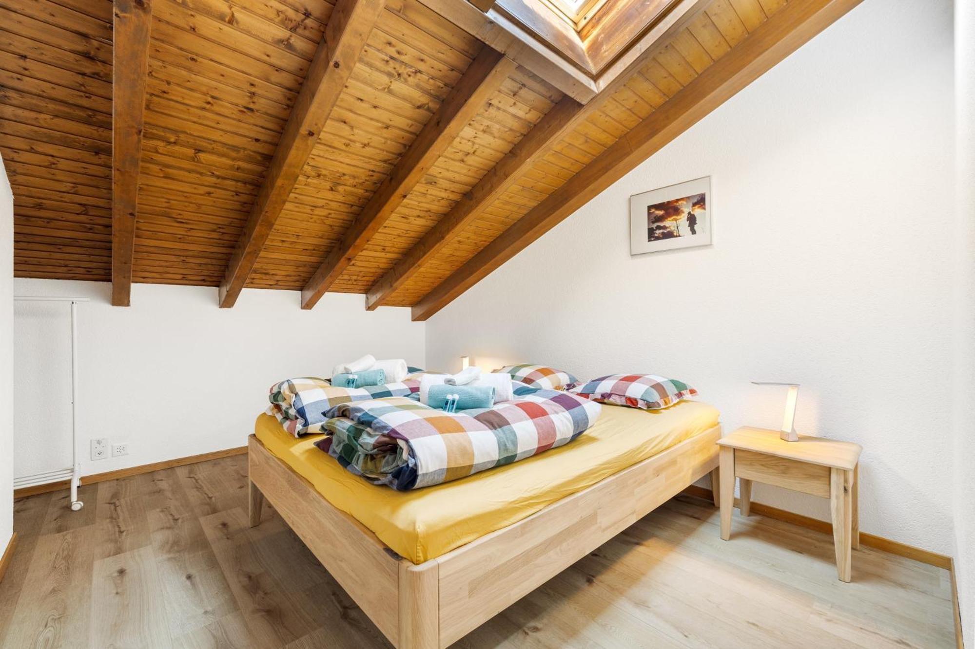 Duplex Cosy Aux Bains De Saillon Appartement Buitenkant foto
