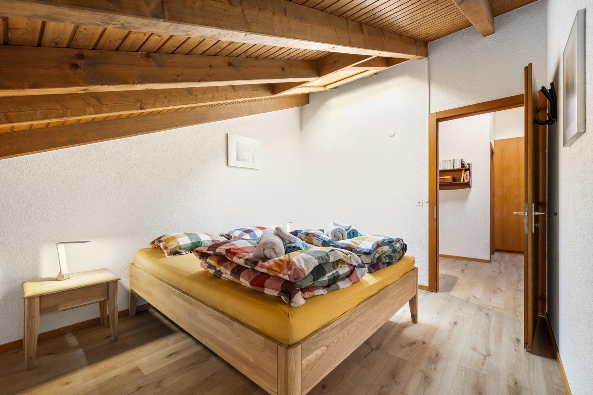 Duplex Cosy Aux Bains De Saillon Appartement Buitenkant foto